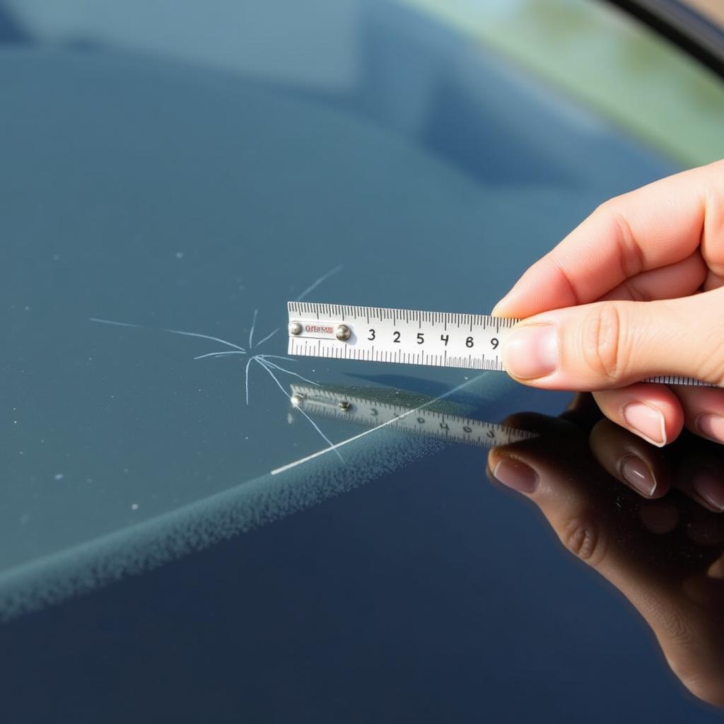 Assessing Windshield Crack Damage