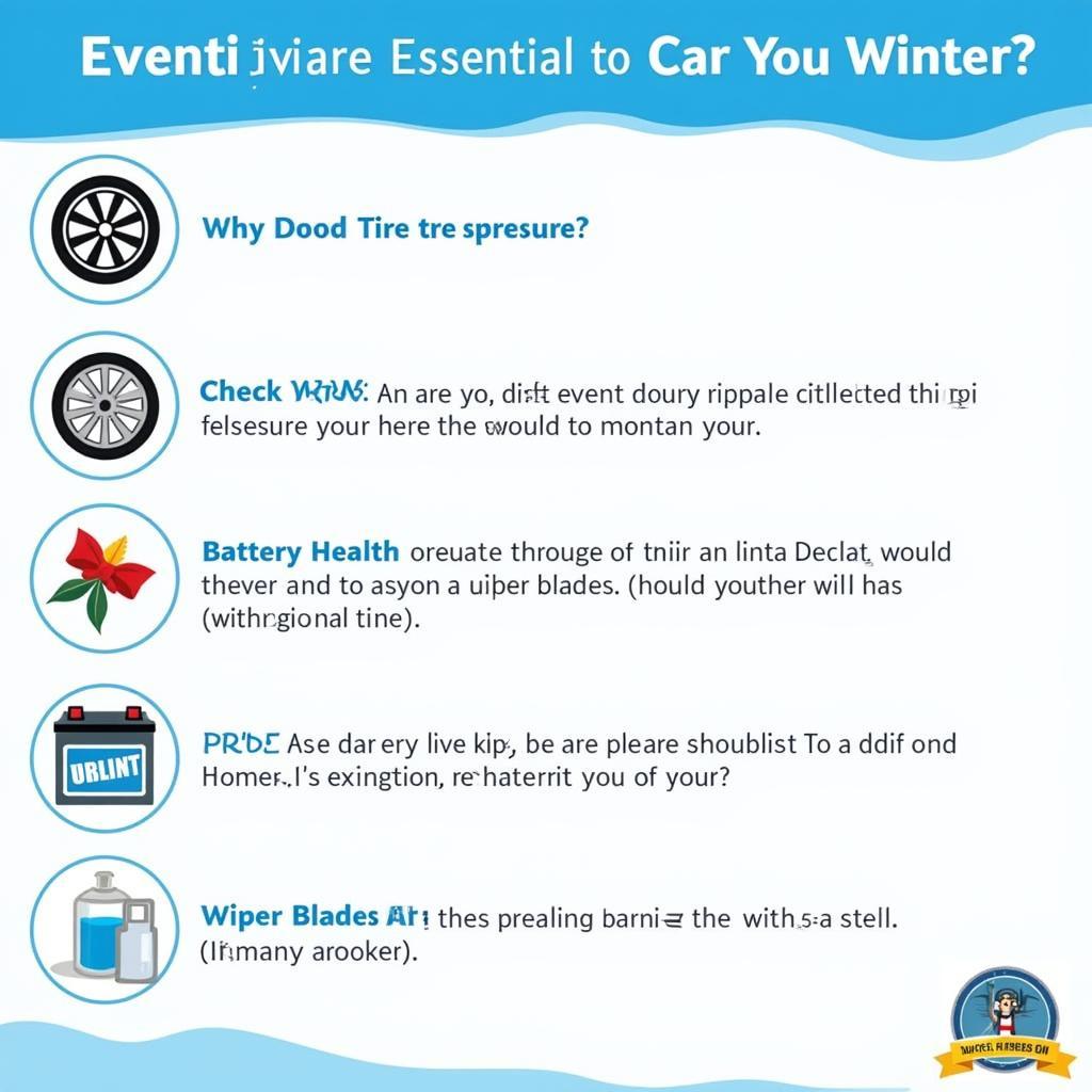 Winter Car Maintenance Checklist