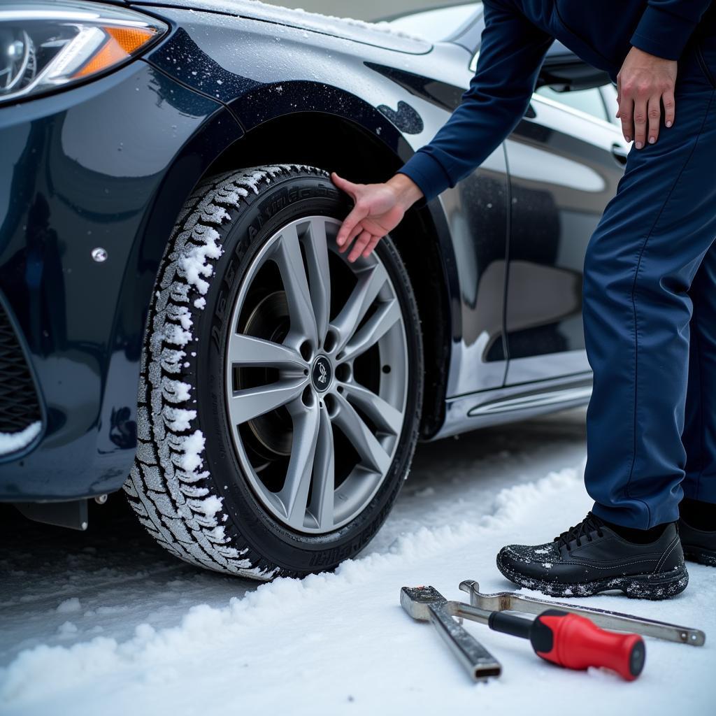 Winter Tire Installation in Canada