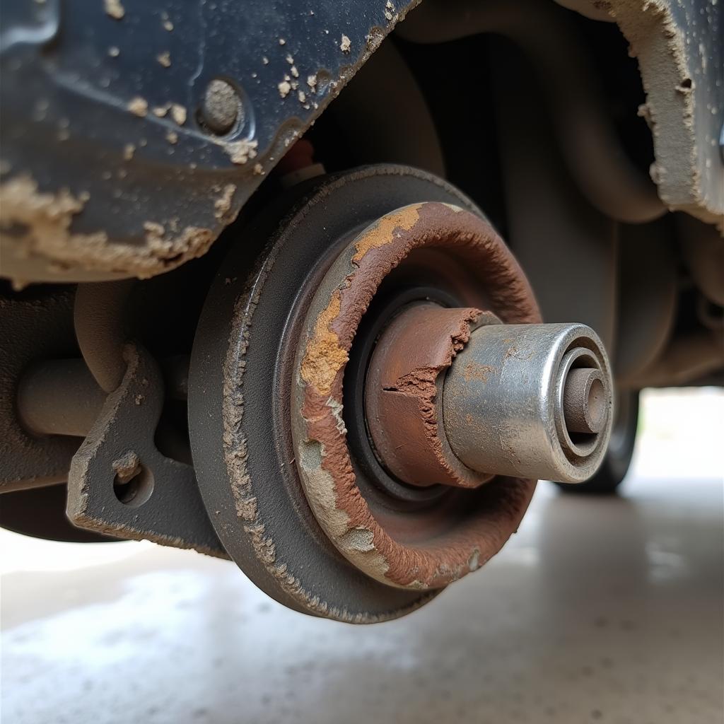 Worn Ball Joint on 1996 Lincoln Town Car