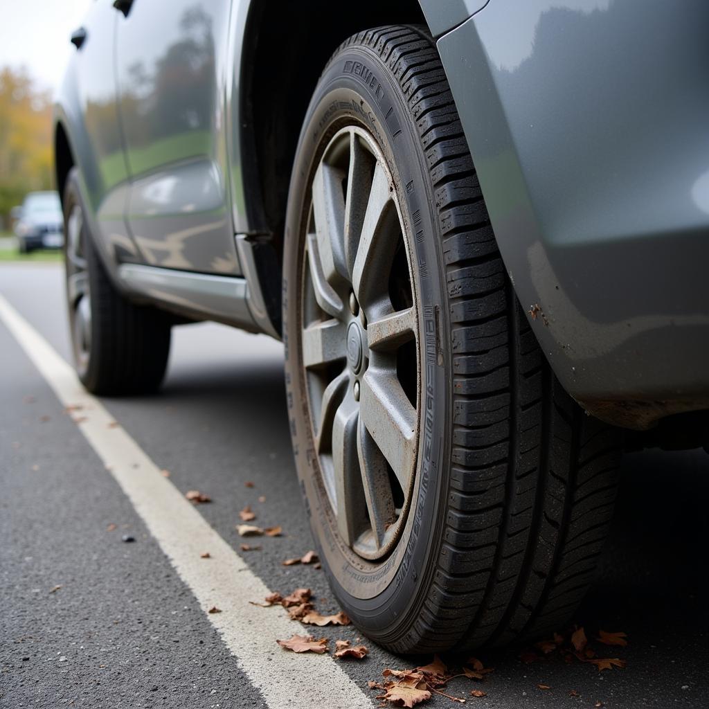 Worn-Out Tires Safety Hazard