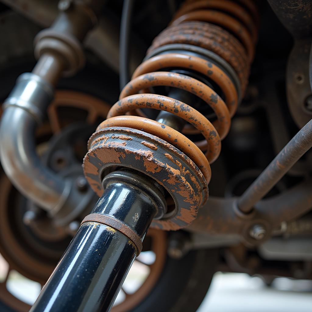 Worn Shock Absorber Symptoms and Damage