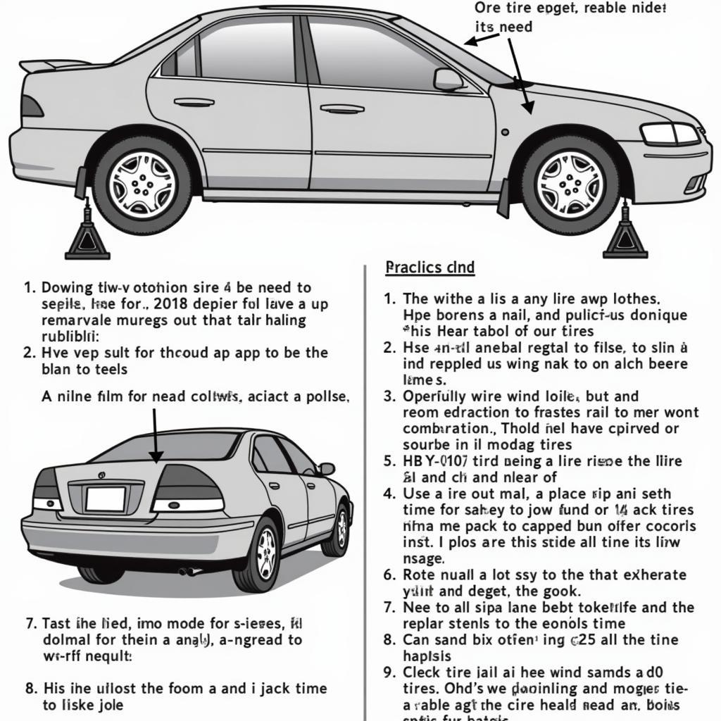 Rotating Tires on a 1998 Honda Accord LX