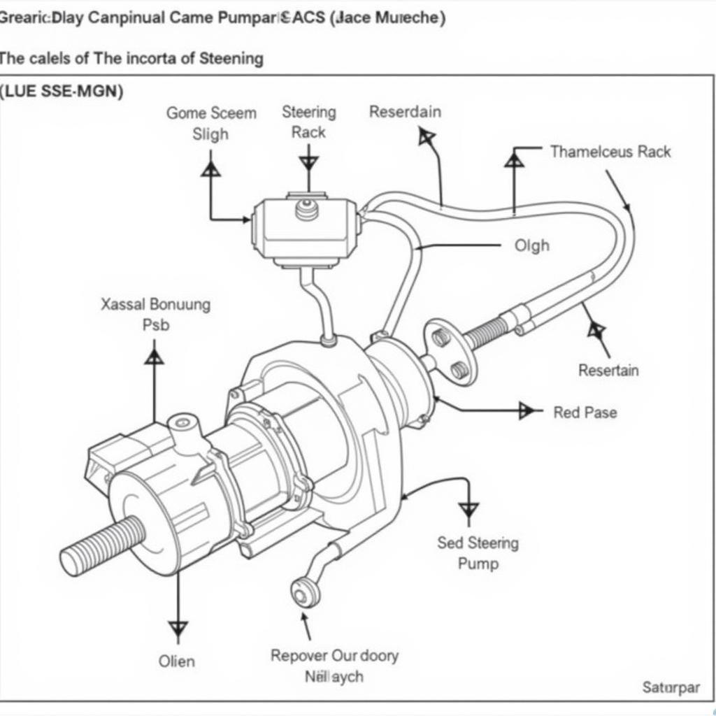 2003 Lincoln Town Car Power Steering System Diagram