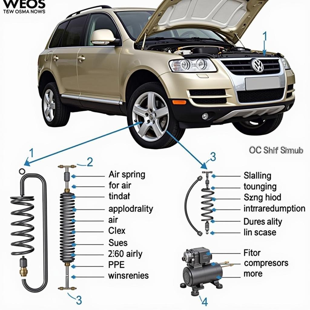 2004 Volkswagen Touareg Air Suspension Repair: Fixing Leaks and Compressor Issues