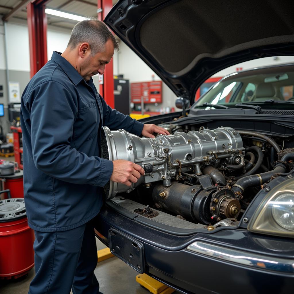 Repairing the Transmission in a 2005 Lincoln Town Car