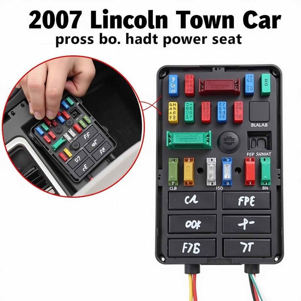 2007 Lincoln Town Car Power Seat Fuse Location