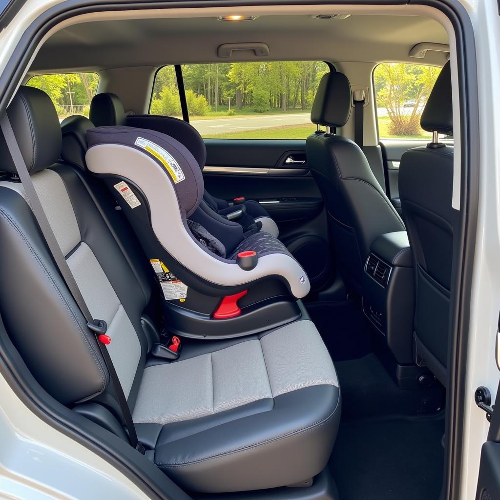 Installing Three Car Seats Across in a 2019 Subaru Ascent