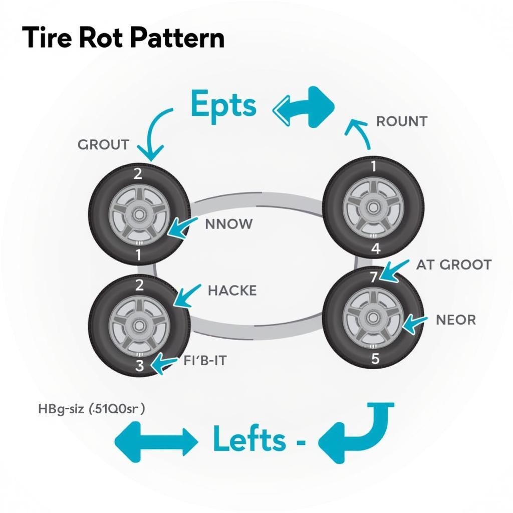 Rotating tires on a 2020 Hyundai Veloster