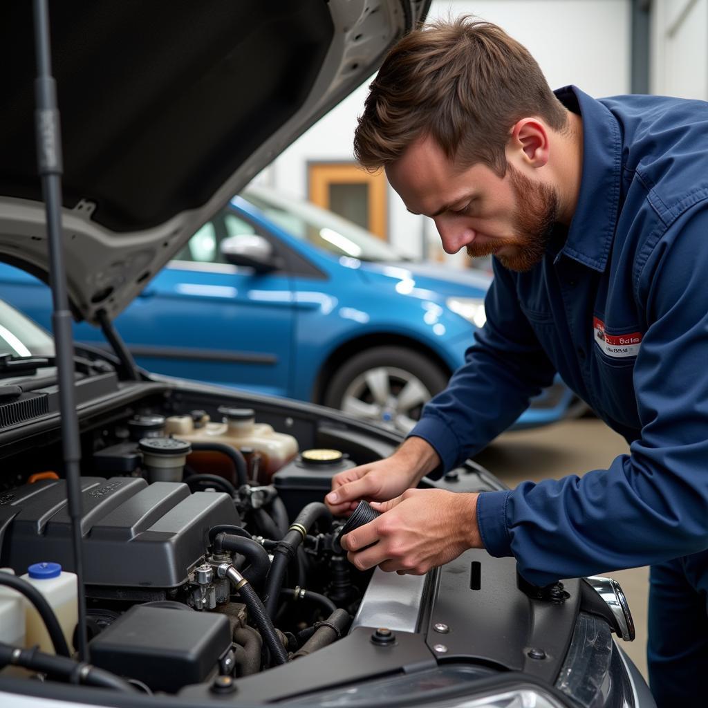 Annual Car Maintenance Checks Including Fluid Changes and Component Inspections