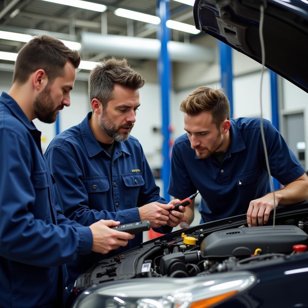 Applying PBL in Real-World Auto Repair Scenarios