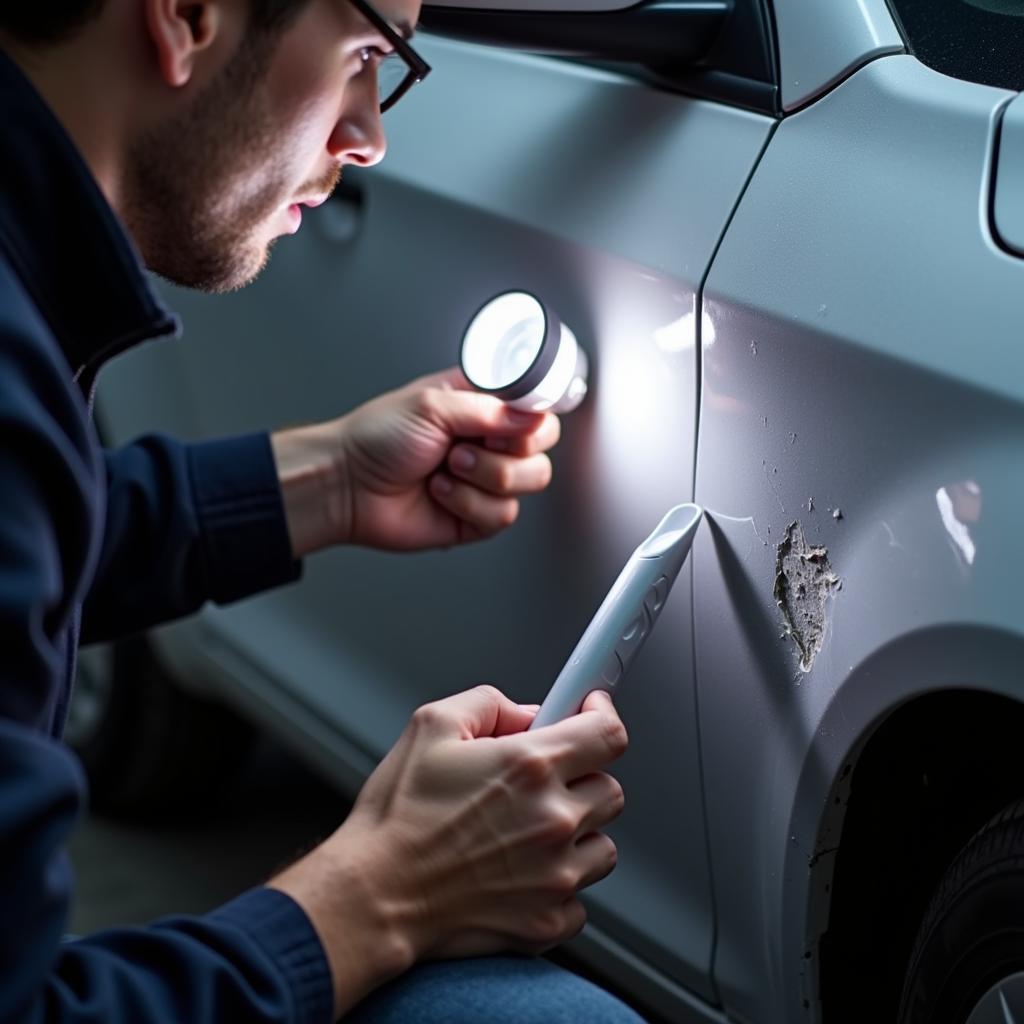 Assessing Car Dent Damage for Repair