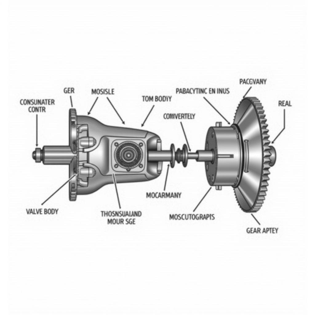 Diagram of an Automatic Car Transmission