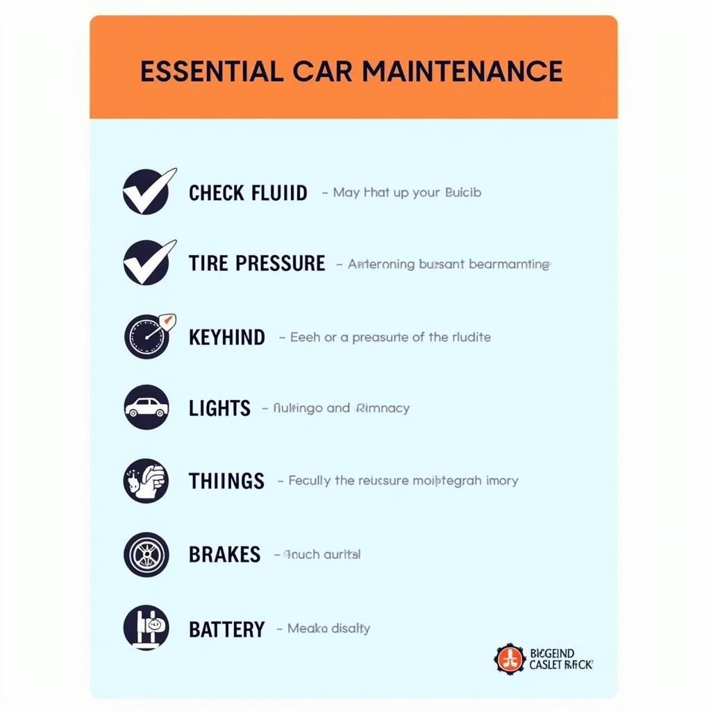 Basic Car Maintenance Checklist