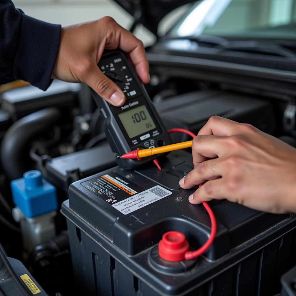 Battery Check Before Road Trip