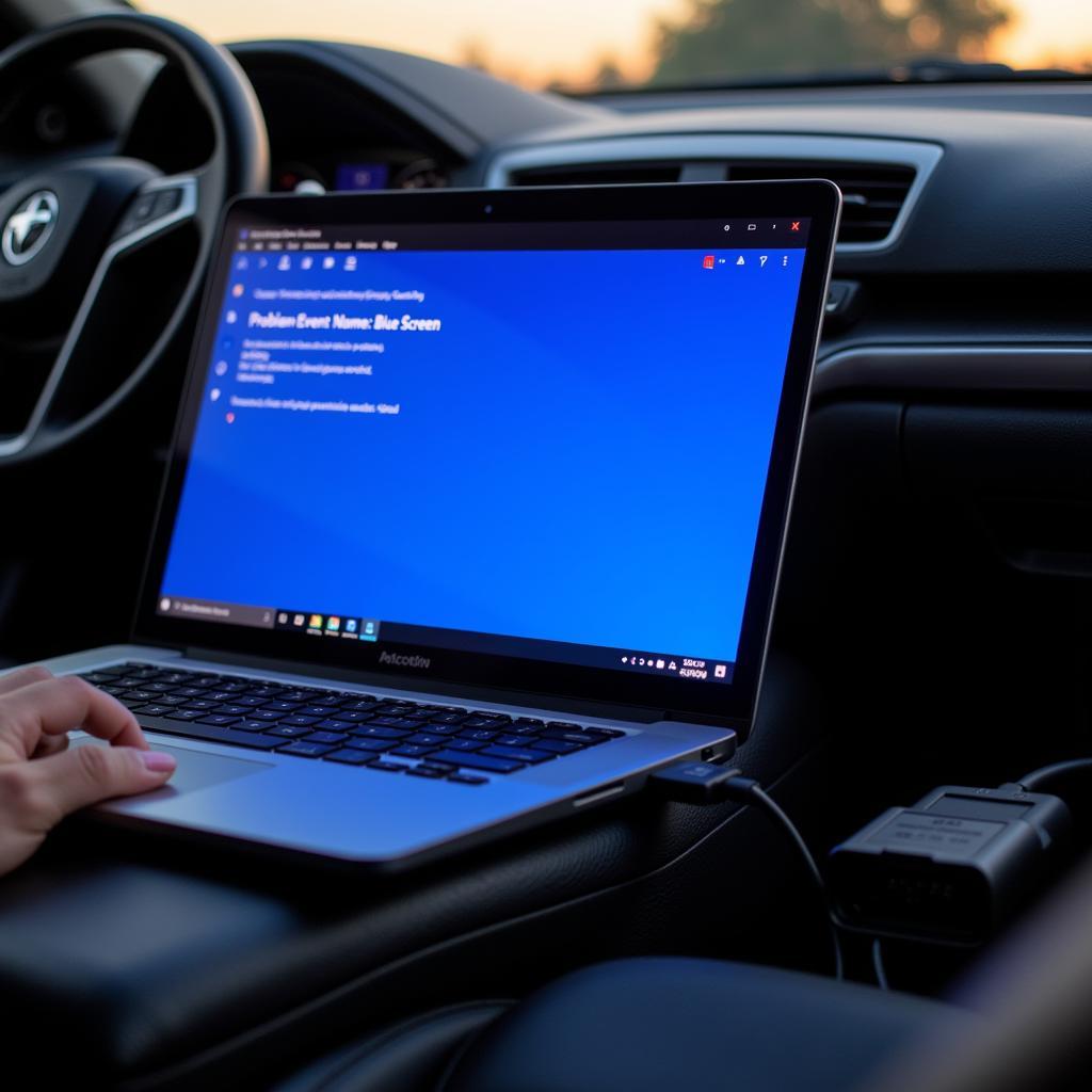 Blue Screen Error on OBD-II Diagnostic Software