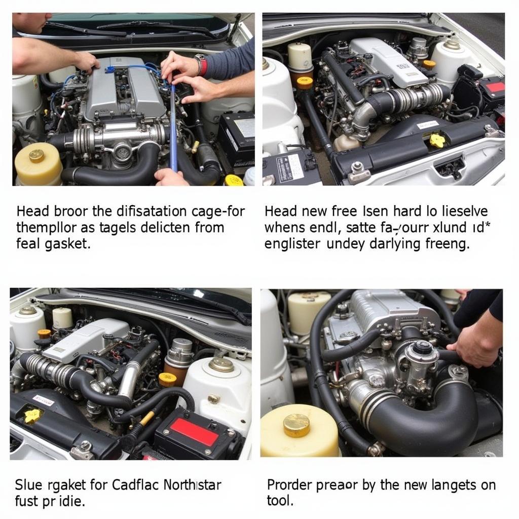 Cadillac Northstar Head Gasket Replacement Process