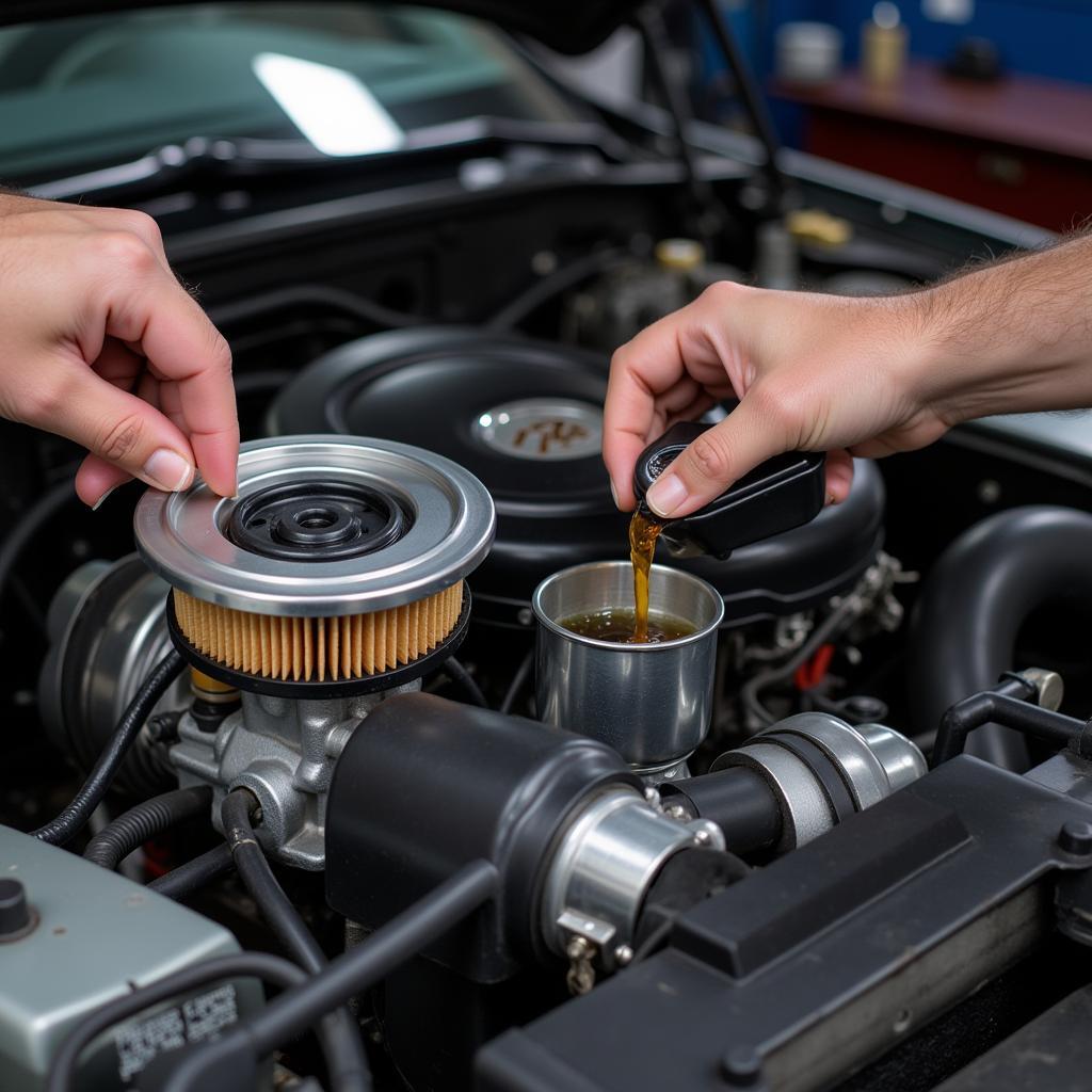 Cadillac Oil Change