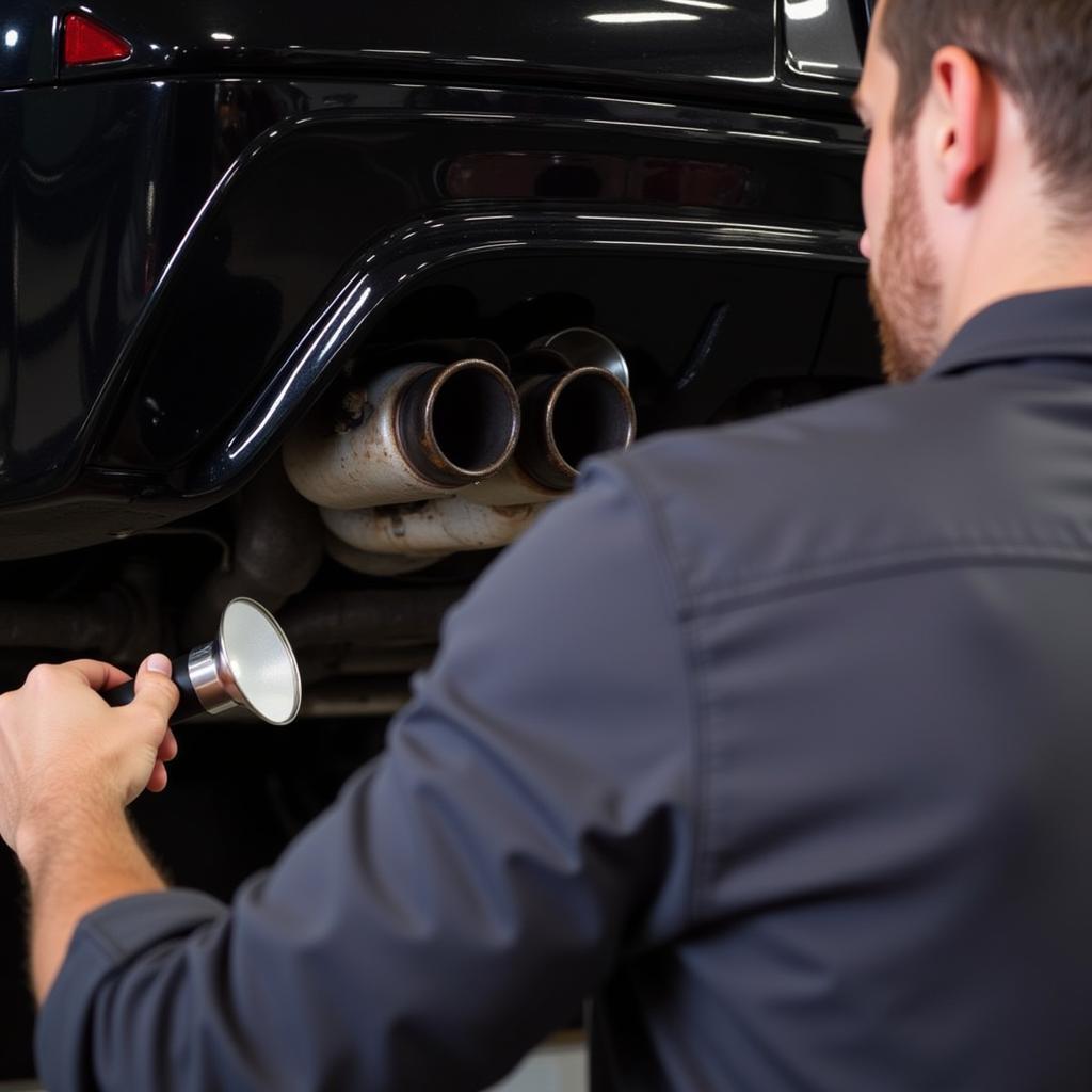 Camaro Exhaust System Inspection