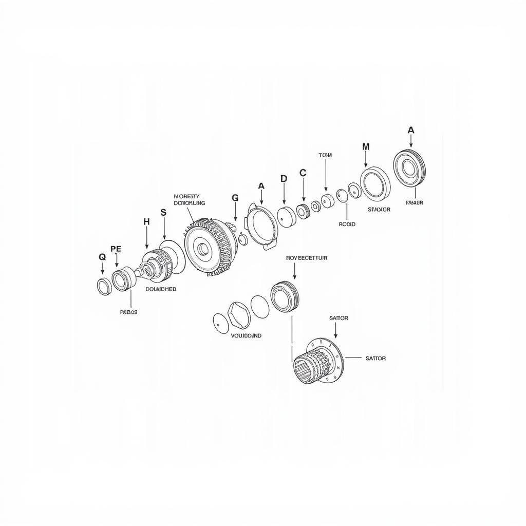 Car Alternator Components Diagram