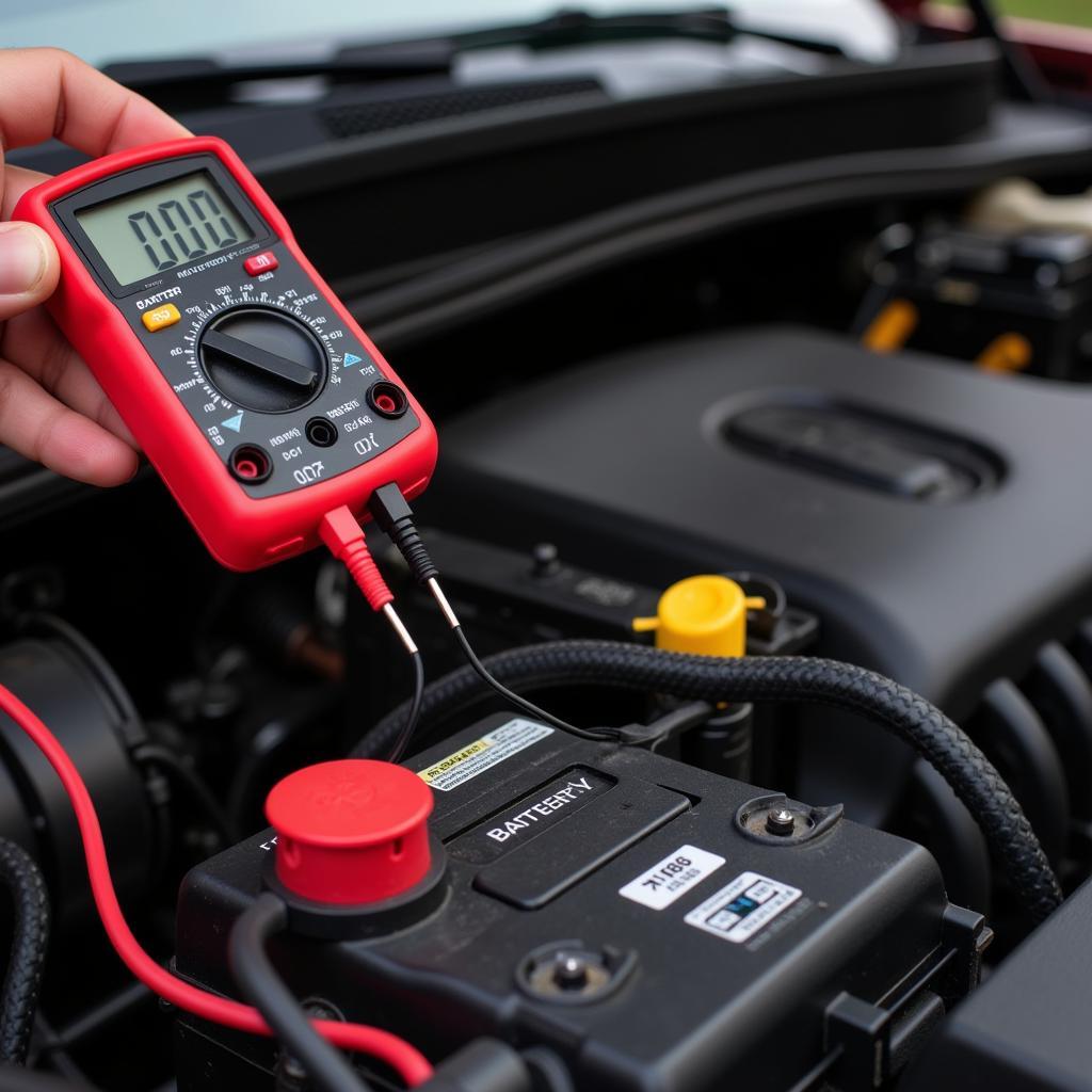 Testing a Car Battery