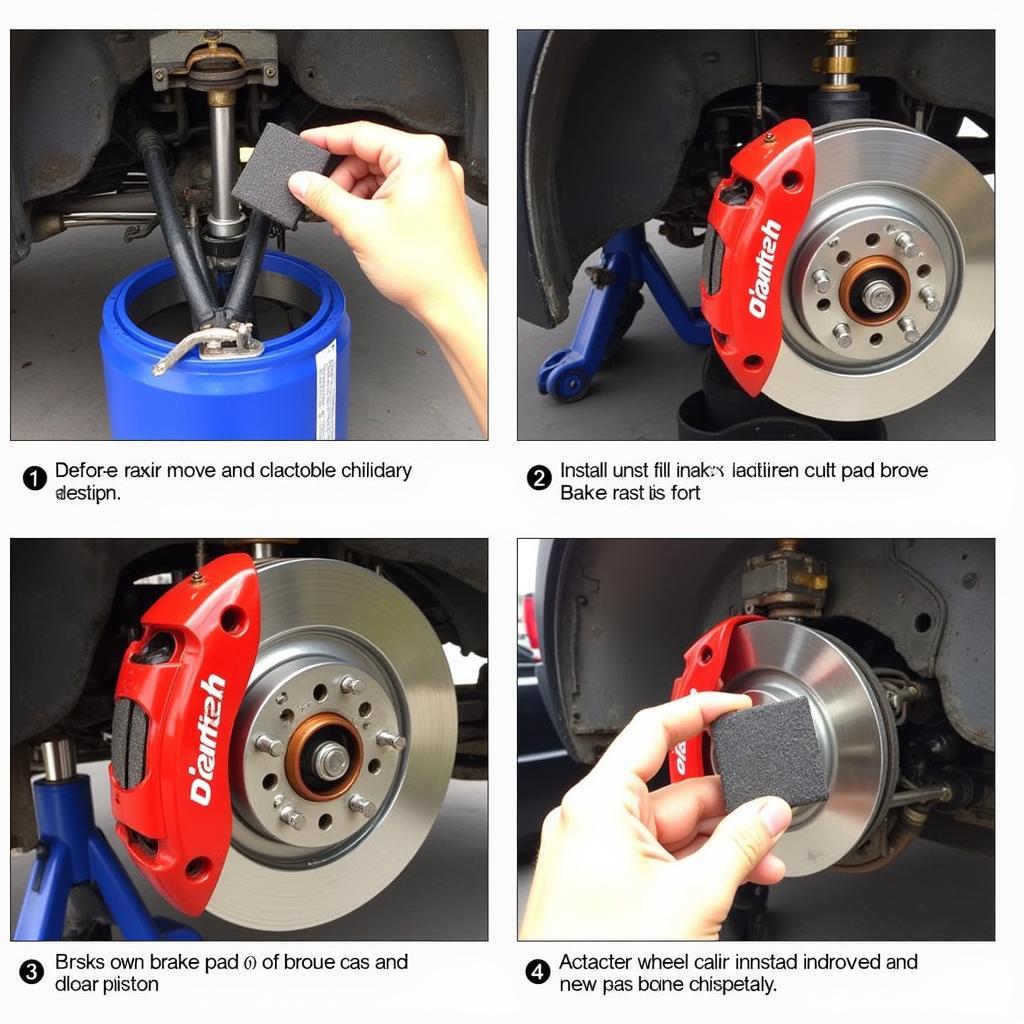 Brake Pad Replacement Process