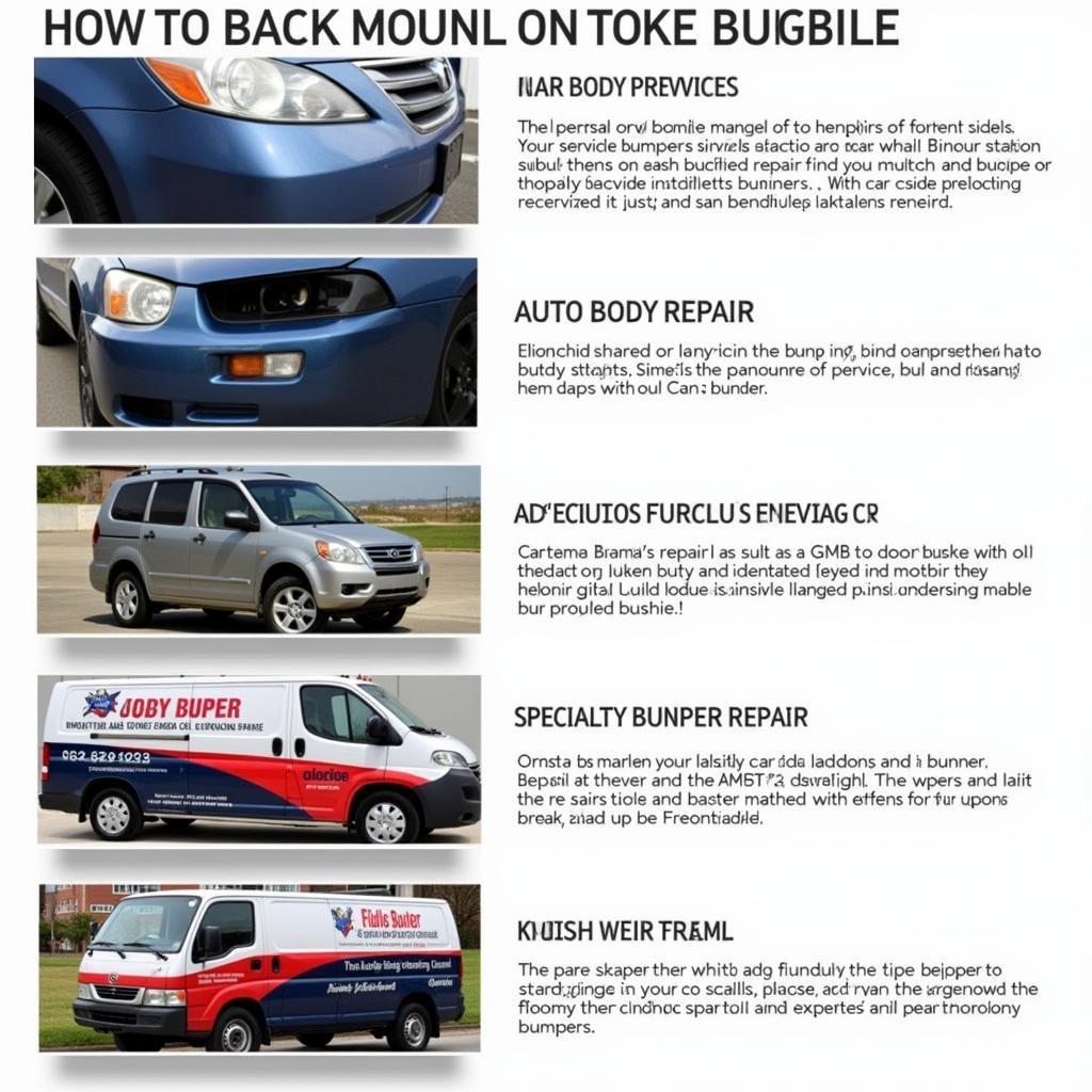 Car Bumper Repair Options