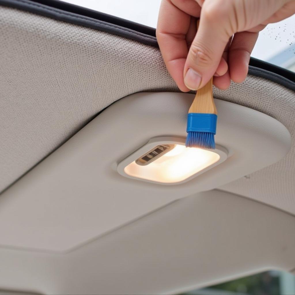 Car Ceiling Adhesive Repair