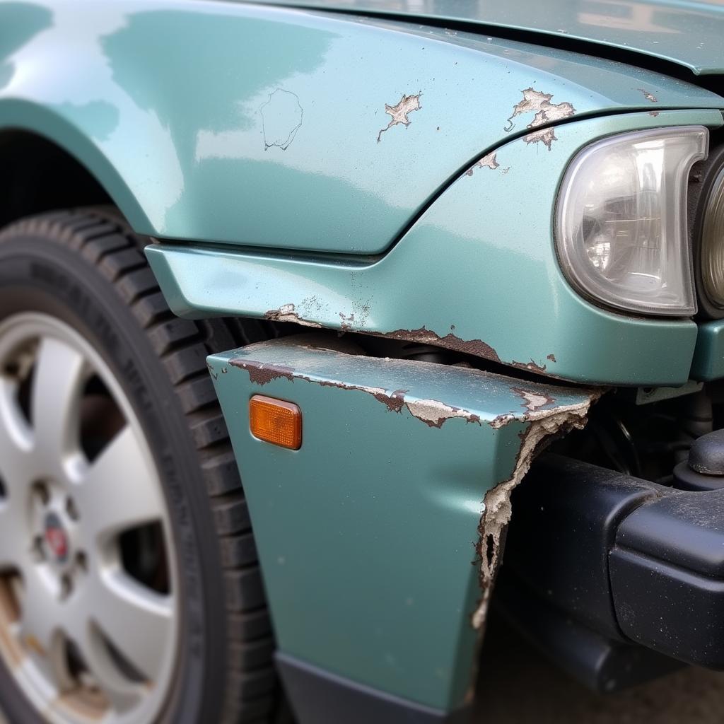 Car Damage After Insurance Repair