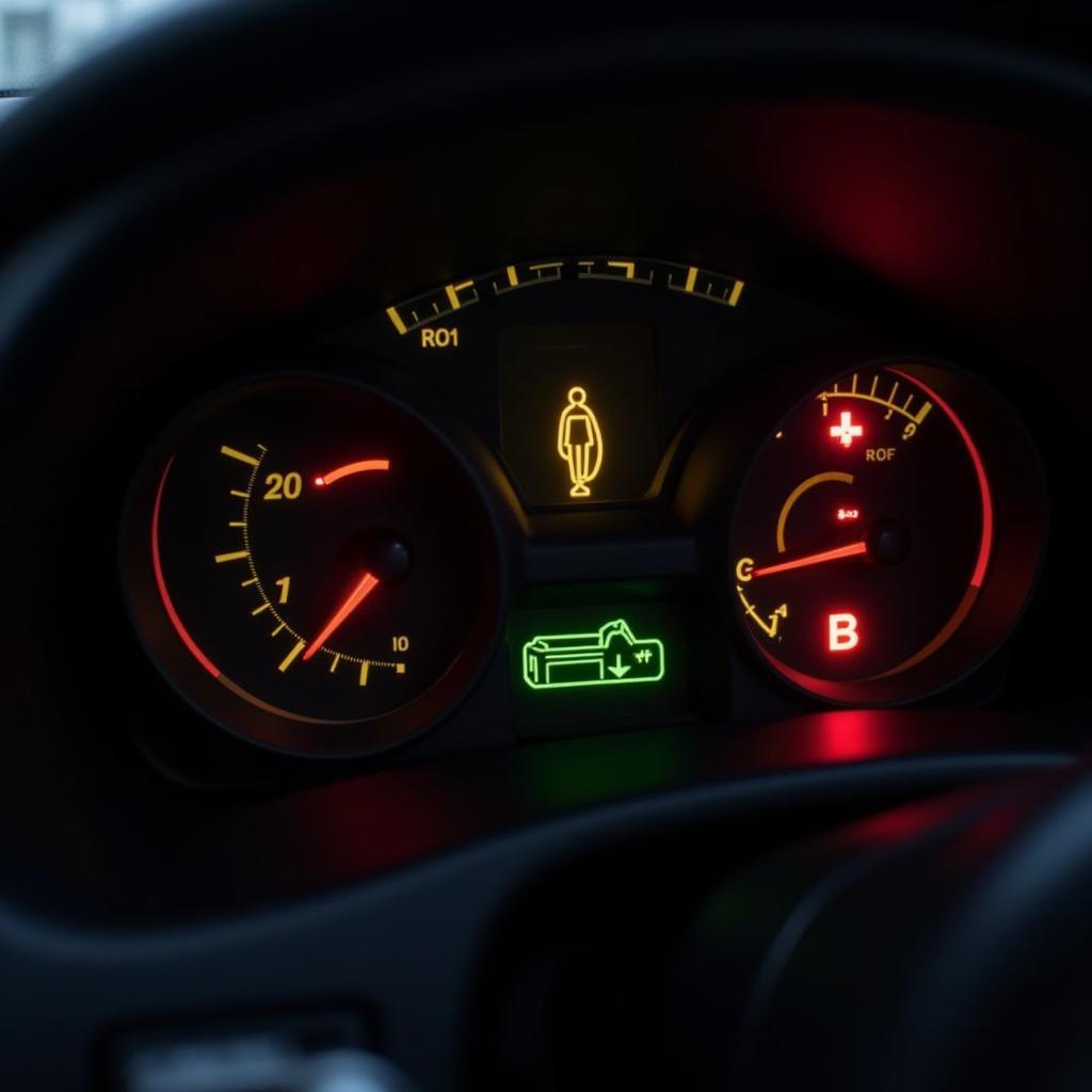 Car Dashboard Warning Lights