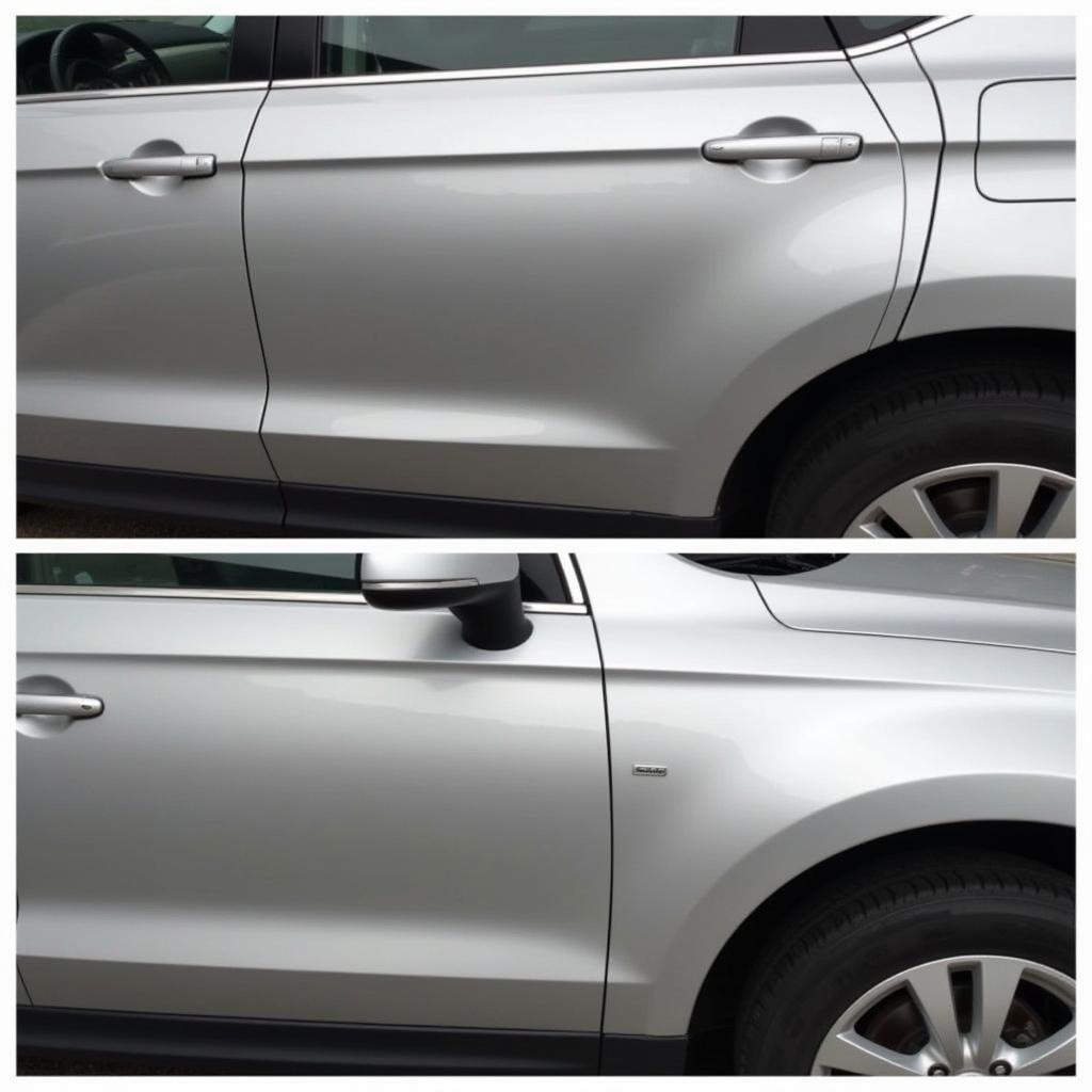 Car Dent Repair Before and After