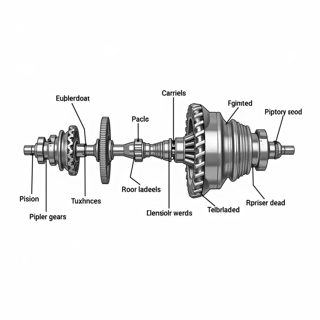 Car Differential Components Diagram