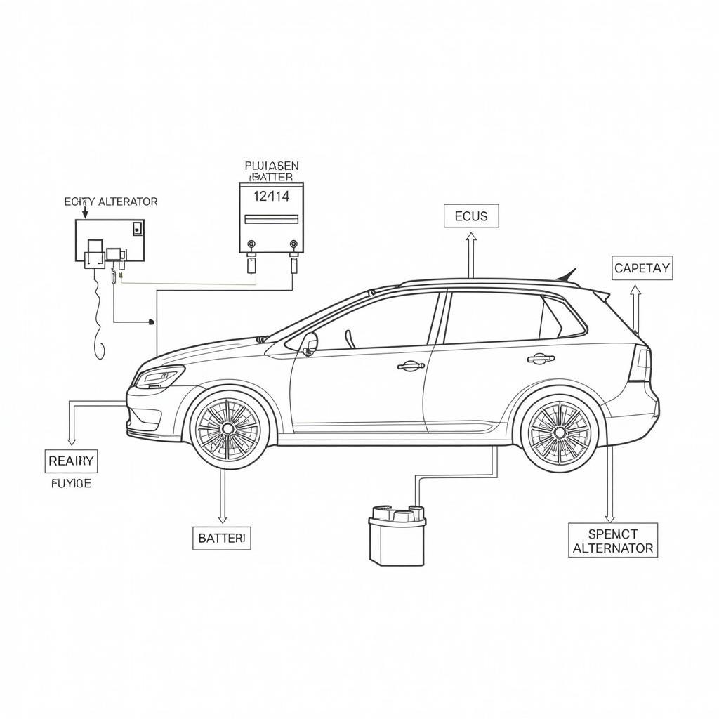 Car Electrical System Diagram