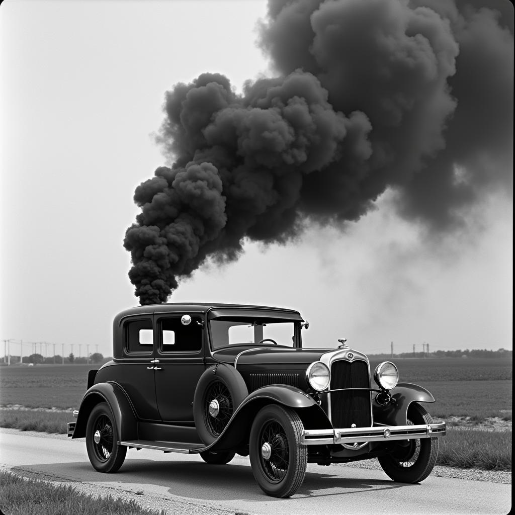 Car Exhaust Pollution During the Industrial Revolution