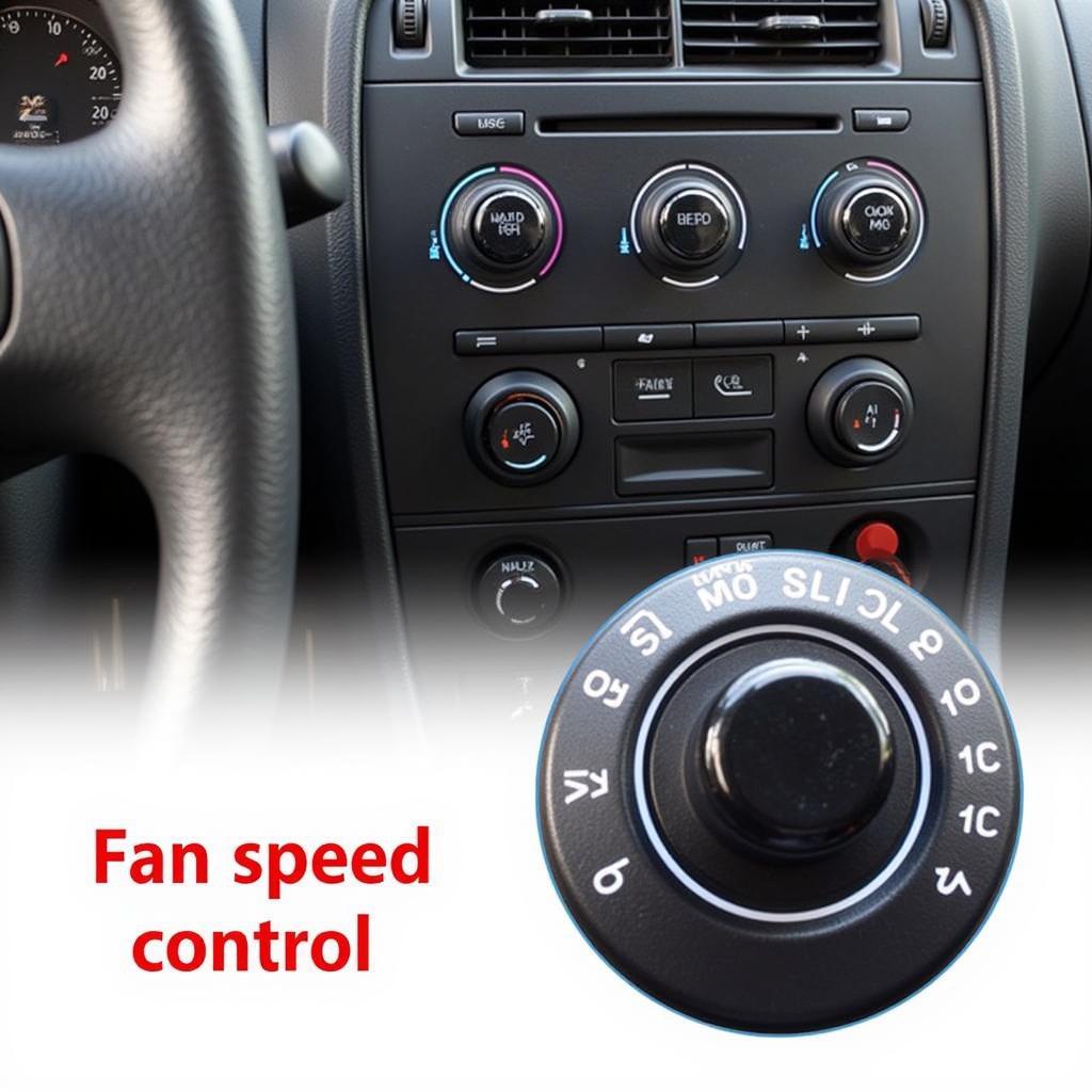 Car Fan Speed Control Switch Location