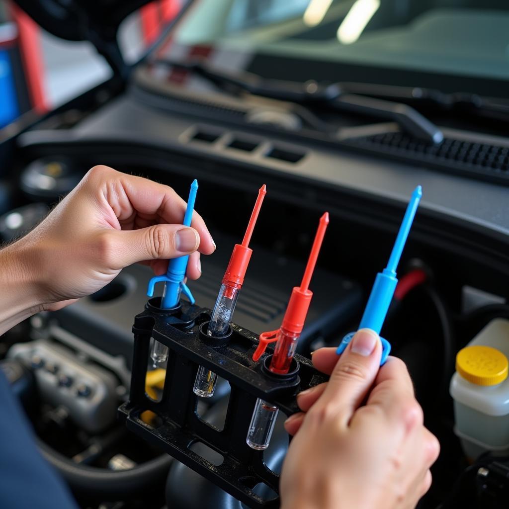 Checking Car Fluids at 100,000 Miles