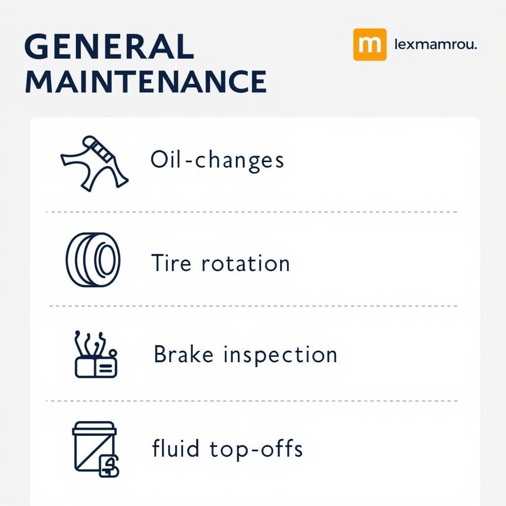 Car General Maintenance Checklist