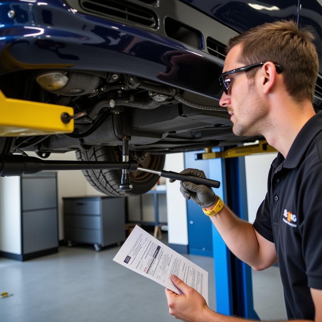 Car Hoist Annual Inspection