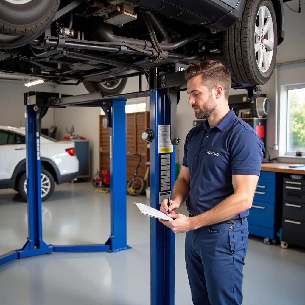 Regular Car Hoist Maintenance