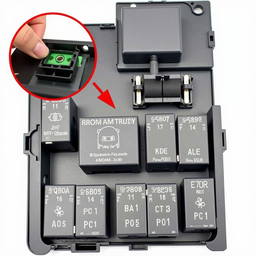 Locating the Car Horn Relay