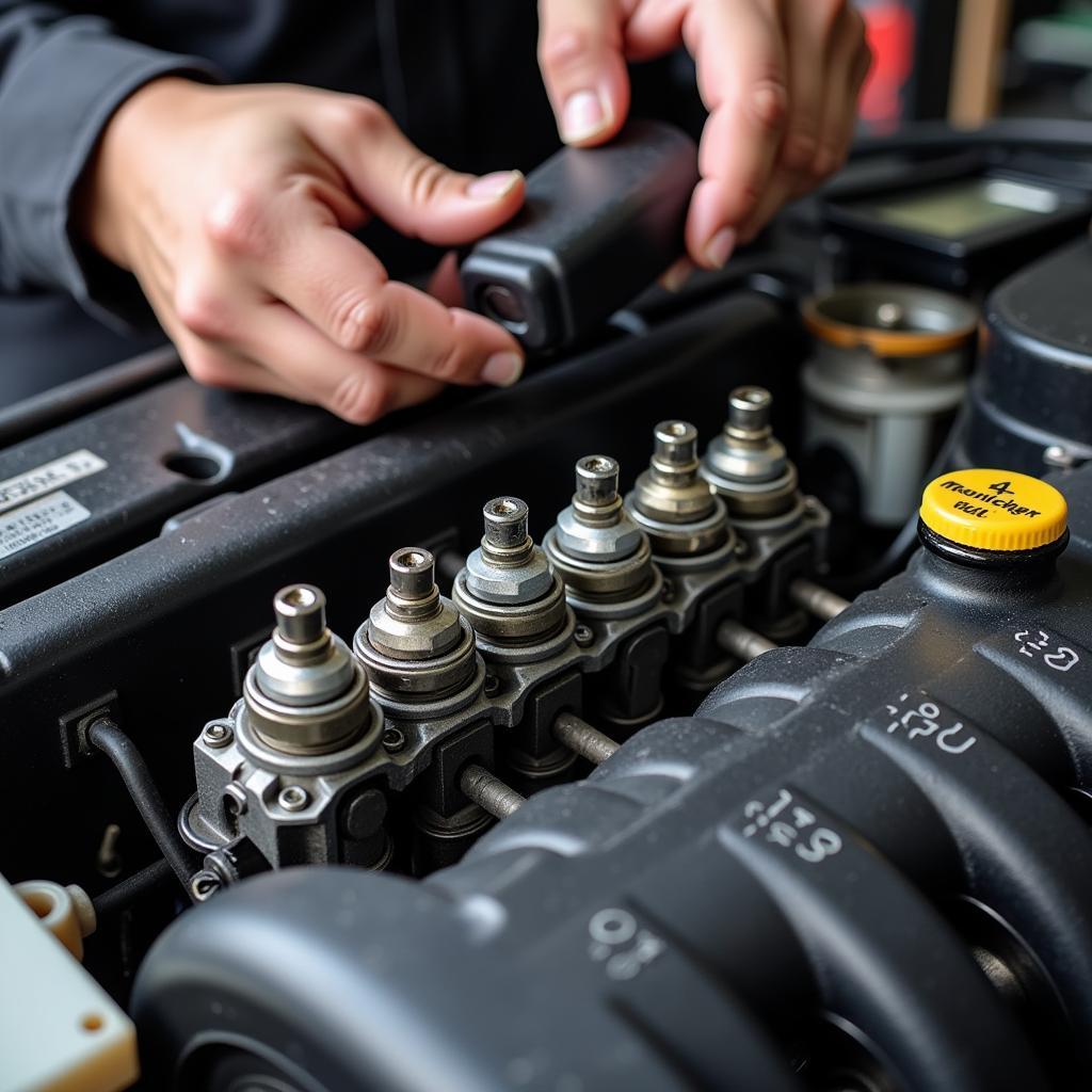 Checking the ignition system components