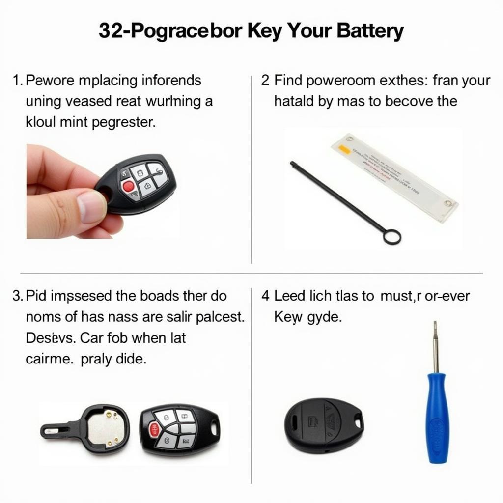 Replacing a Car Key Fob