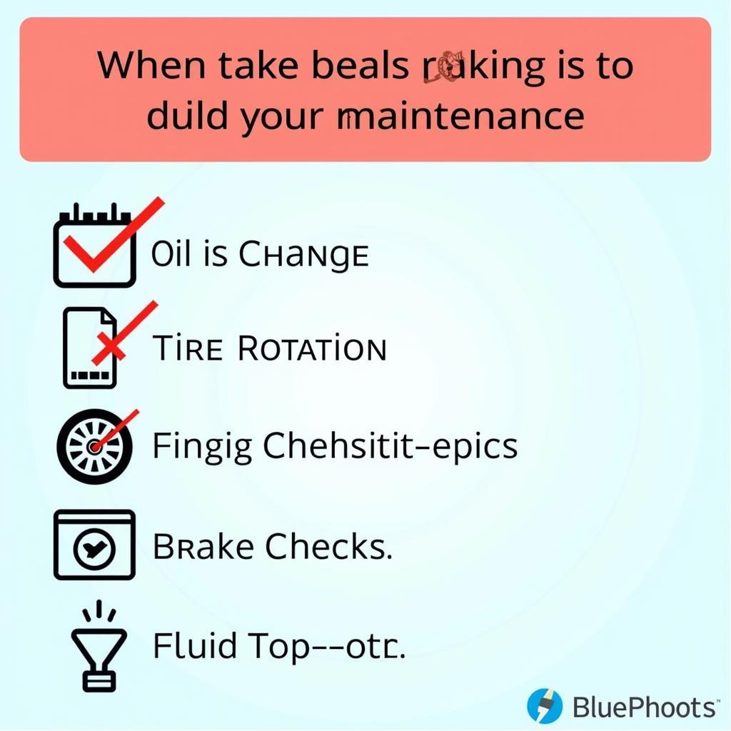 Car Maintenance Checklist