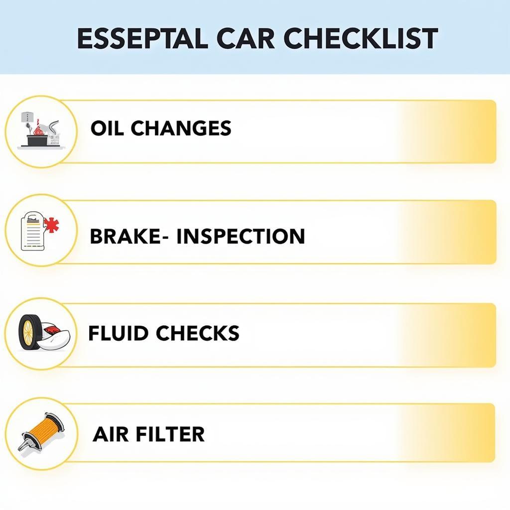 Essential Car Maintenance Checklist