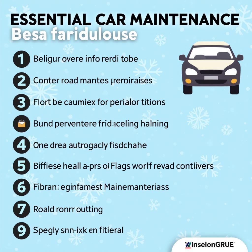 Car Maintenance Checklist West Allis