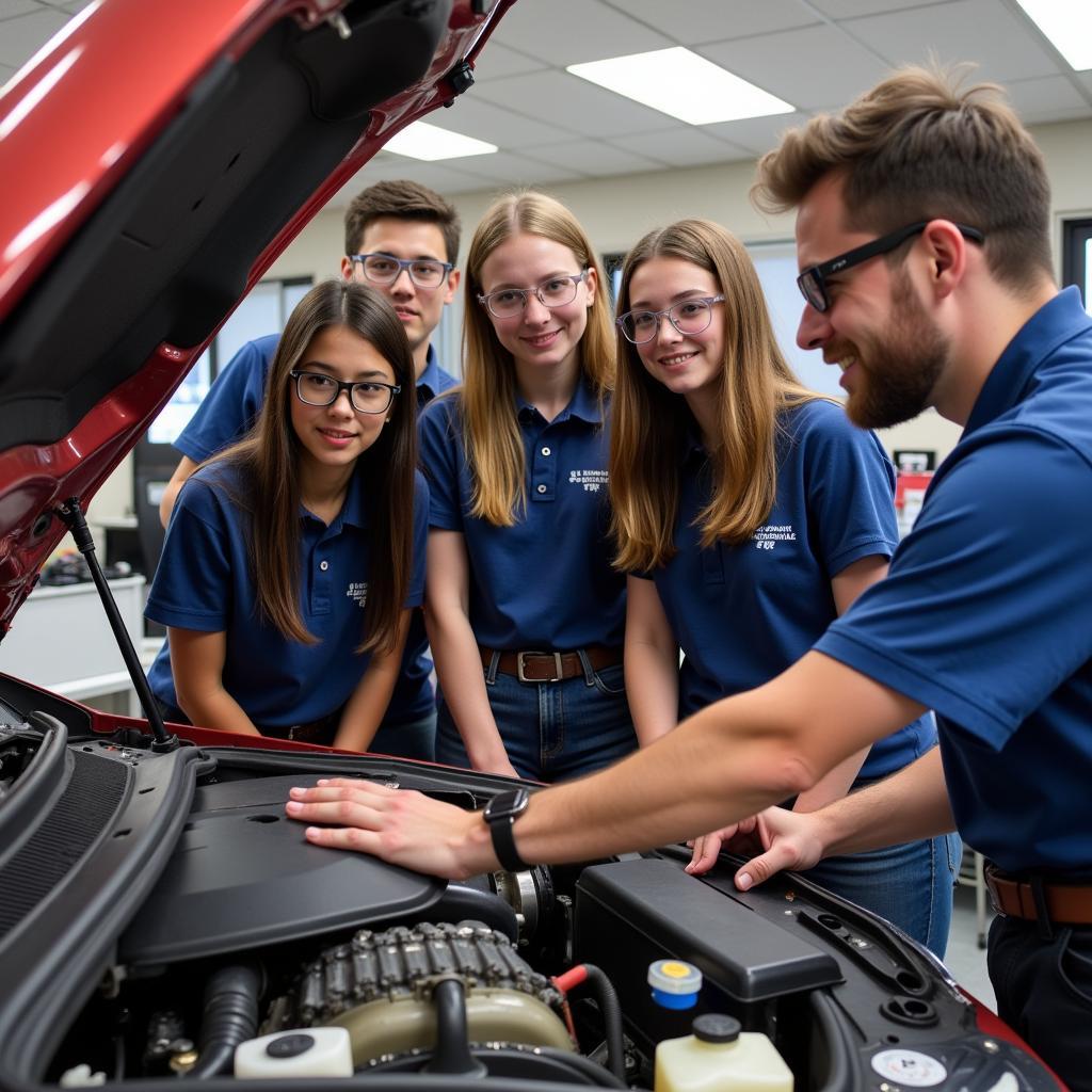 Car Maintenance Class Hands-on Training