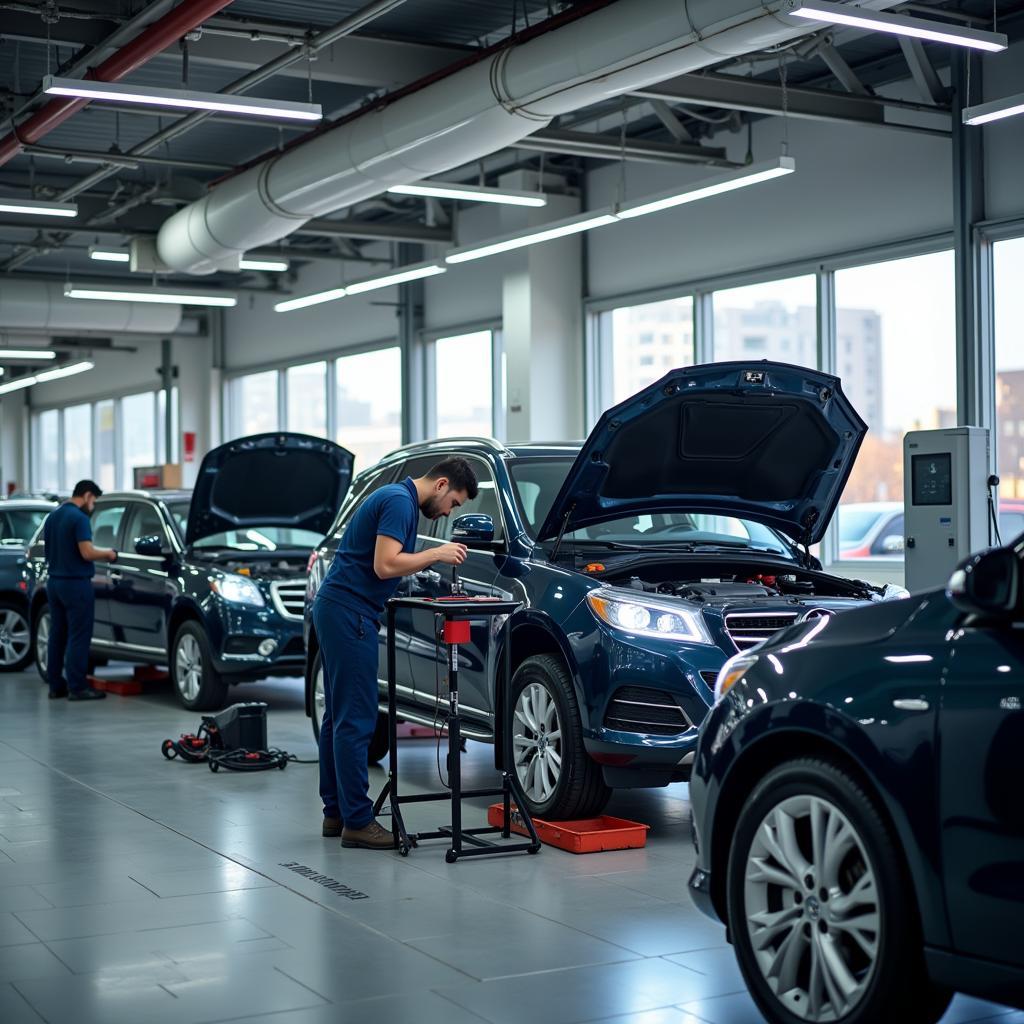 Car Maintenance Service Center in Dubai