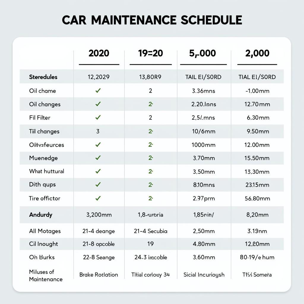 Car Maintenance Schedule Malaysia