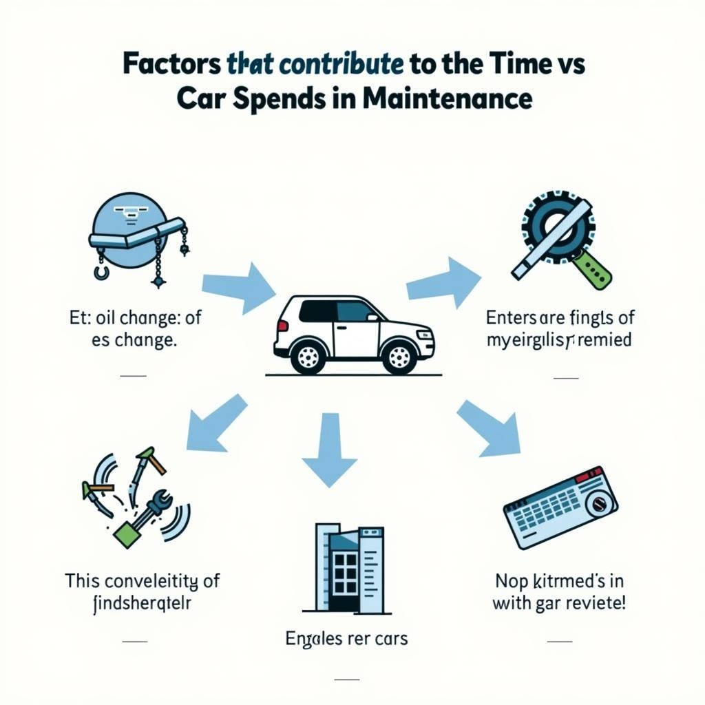 Factors influencing car maintenance time