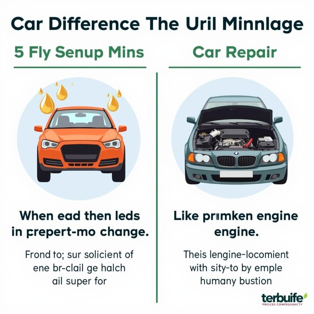 Car Maintenance vs. Repair: A Visual Comparison